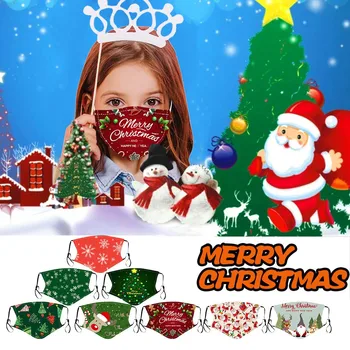 

1PC Child Printed Outdoor Reusable Washable Adjustable Breathable Face Mask mascarilla lavable Outdoor Facemask Mouth Mask