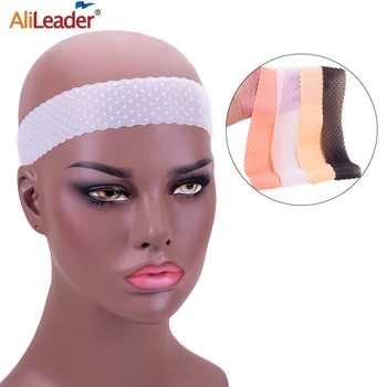 

Alileader Silicone Wig Grip 5Pcs High-Elasticity Silicone Headband Adjustable Wig Grip Headband Professional Wig Accessories