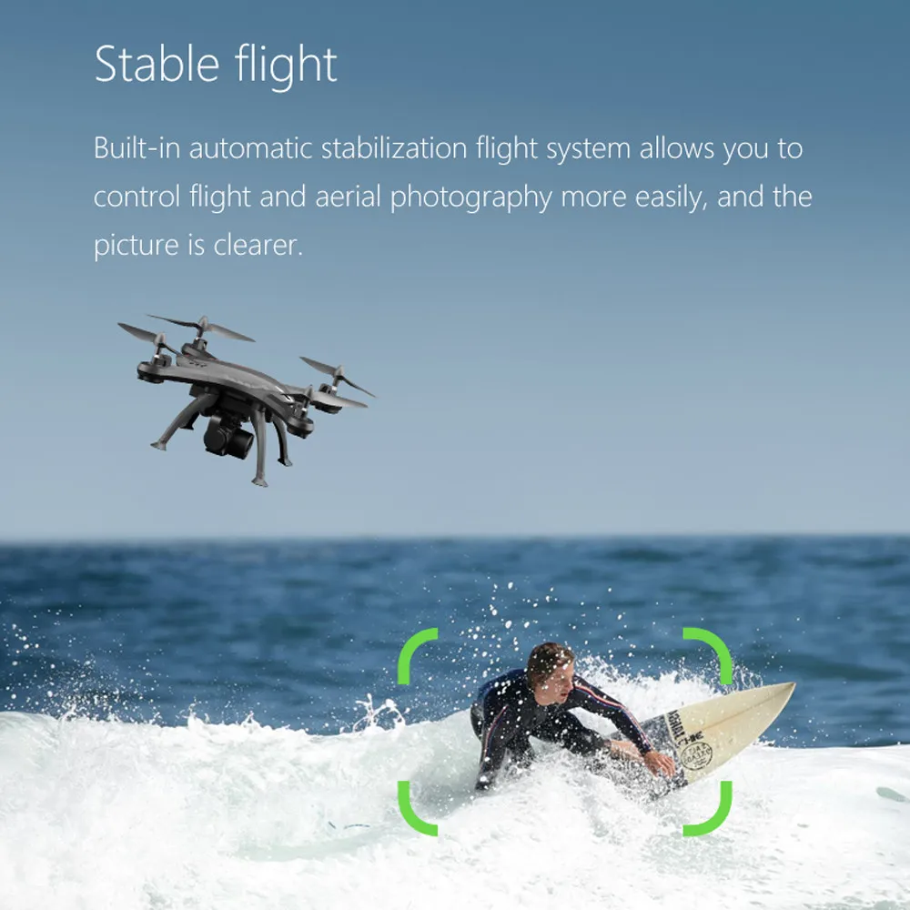 Пульт дистанционного управления летательный аппарат Дрон X6S wifi FPV Квадрокоптер с камерой 1080P селфи Дрон высота удержания 8,23