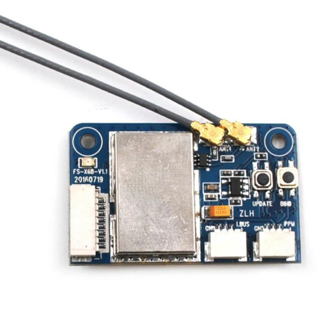 FS-X6B PWM PPM i-BUS 18CH AFHDS приемник для мульти ротора передатчик квадрокоптера | Игрушки и