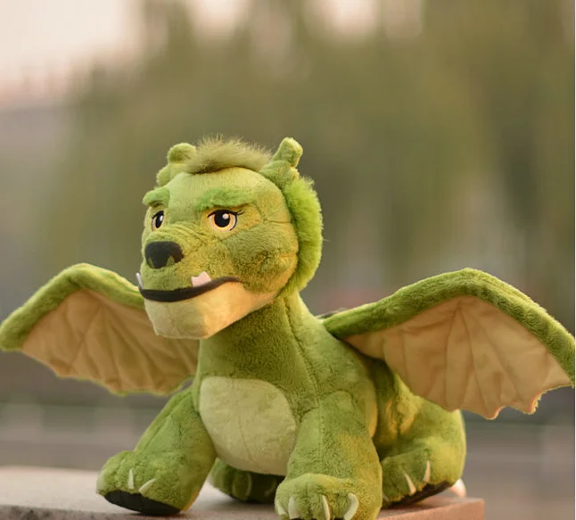 Disney Elliot Plush Pete‘’s Dragon Stuffed Toy Green Dragon Large