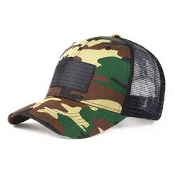 2019 новая камуфляжная сетка бейсбольная кепка мужская Маскировочная шапка Летняя мужская кепка мужская Военная кепка хип-хоп кепка
