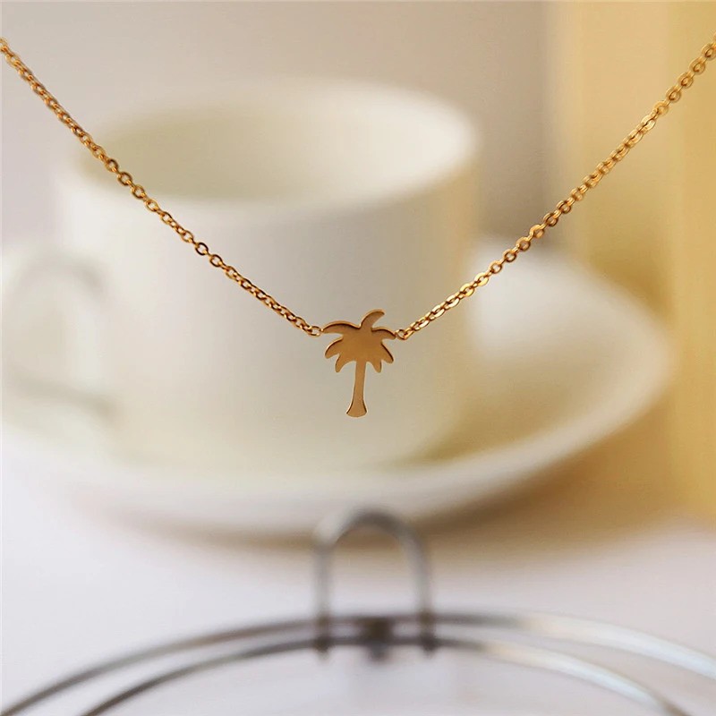 Золотой посеребренный маленький Сердце ожерелье s Bijoux для женщин воротники модные ювелирные изделия ключицы кулон ожерелье