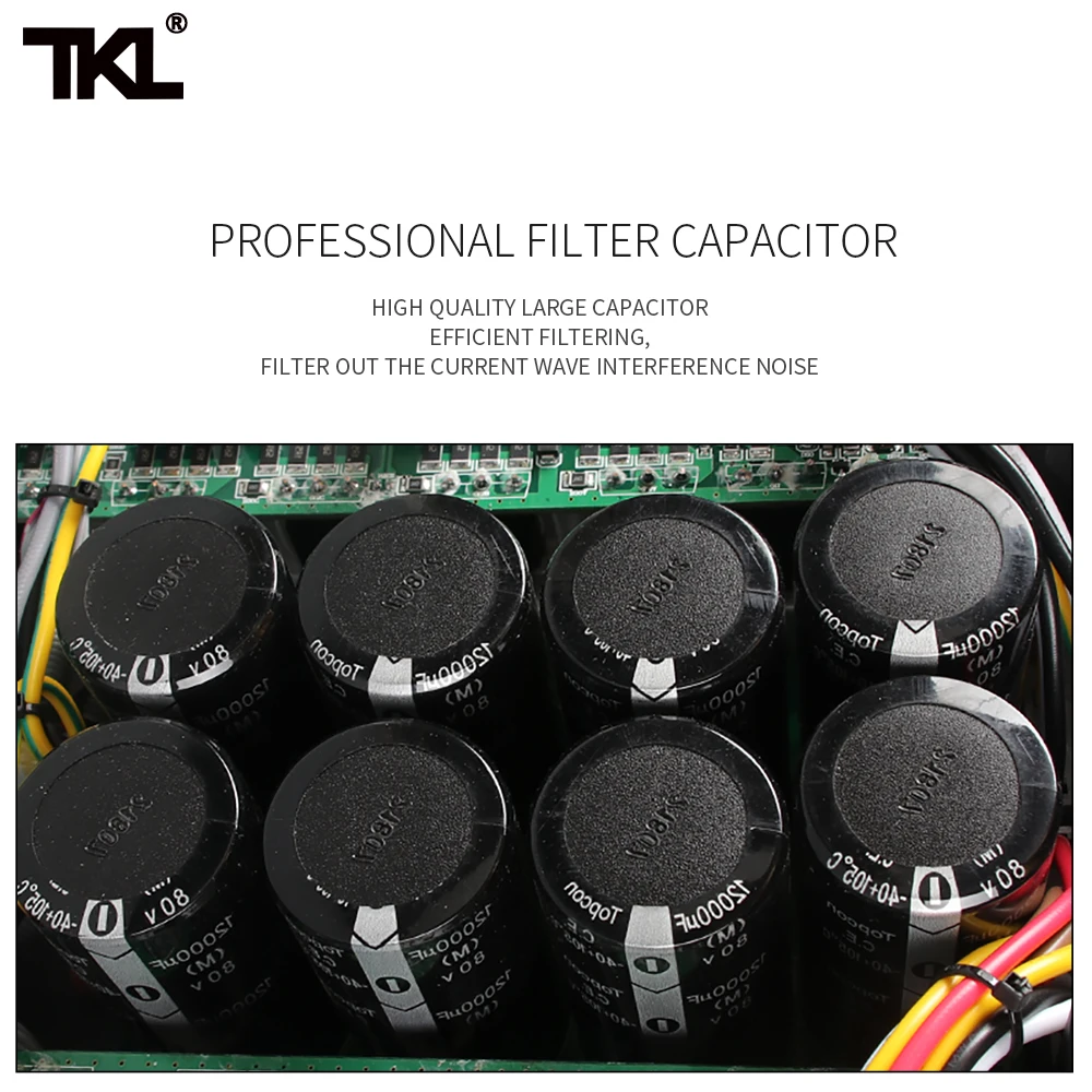 Профессиональный усилитель TKL 8ohm 1000 Вт * 4 PX4100 четырехканальный мощности
