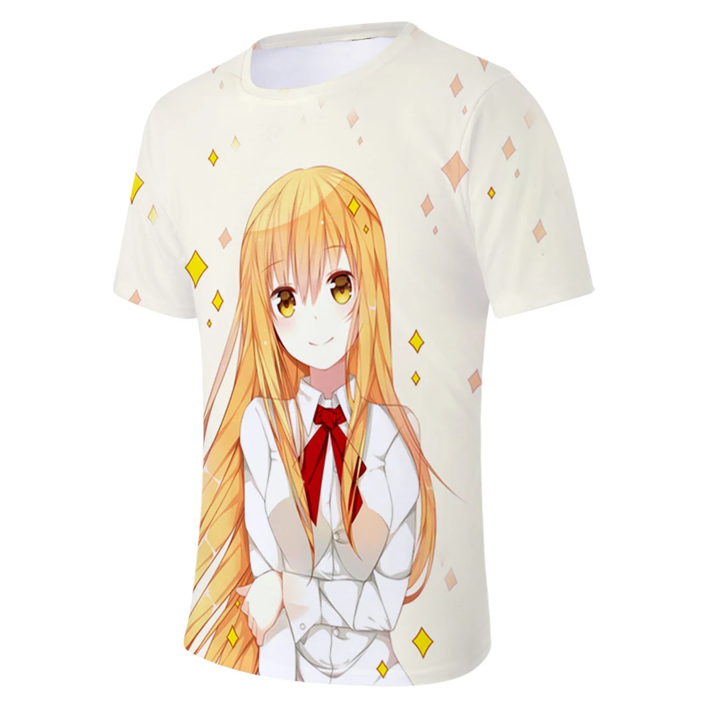 Подходит для горячей Himouto! Умару-Чани Повседневная Удобная Популярная 3D футболка с короткими рукавами Новая мужская и женская летняя футболка футболки для девочек и мальчиков