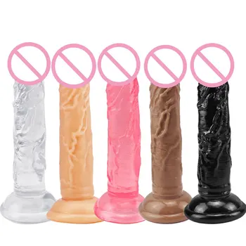 Erotic Cock Adults Toys Sex For Woman Shop Strap On Penis Butt Plug For Couples Anal Plug Toy Realistic Huge Suction Cup Dildo 4