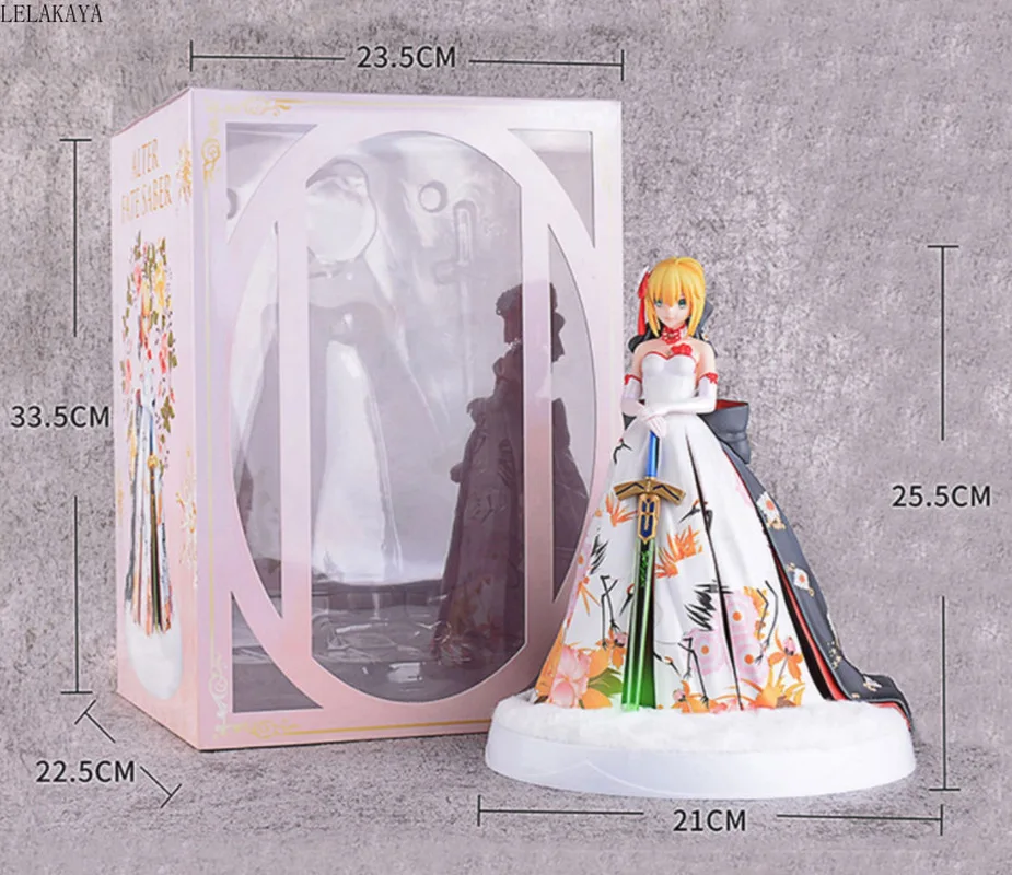 Альтер из новеллы Fate Grand для сабля Arturia кимоно Ver. Аниме ПВХ экшн фигурка арутория