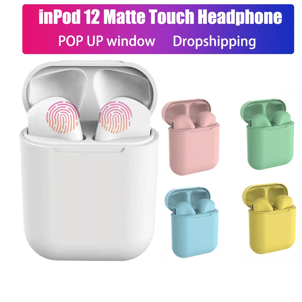 

TWS i12 macarone wireless Bluetooth headset universal Mini 5.0 Bluetooth headset
