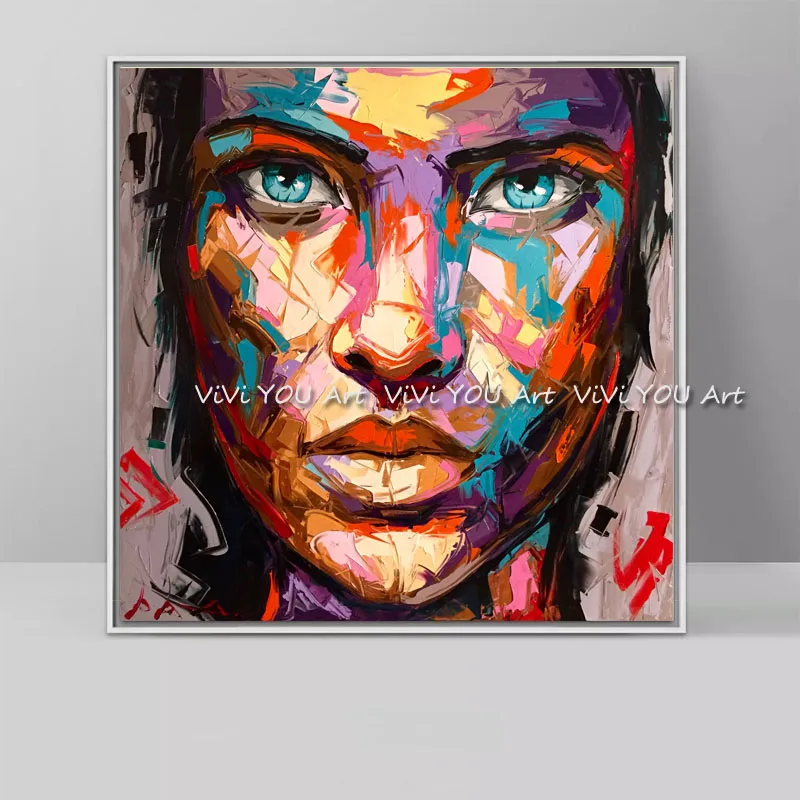 Ручная работа Франсуаза Nielly Мэрилин Монро портрет, холст, живопись палитра нож лицо масляная живопись Настенная картина для гостиной