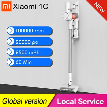 

[New] Xiaomi Mijia Wireless Handheld 1C Vacuum Cleaner SCWXCQ02ZHM 20KPa Large Suction Long Battery Life for Home