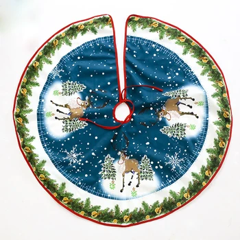 

Christmas Tree Skirt Xmas New Year Party Decorations Christmas Tree Mat Tree Skirt Round Carpet Christmas Decorations For Home