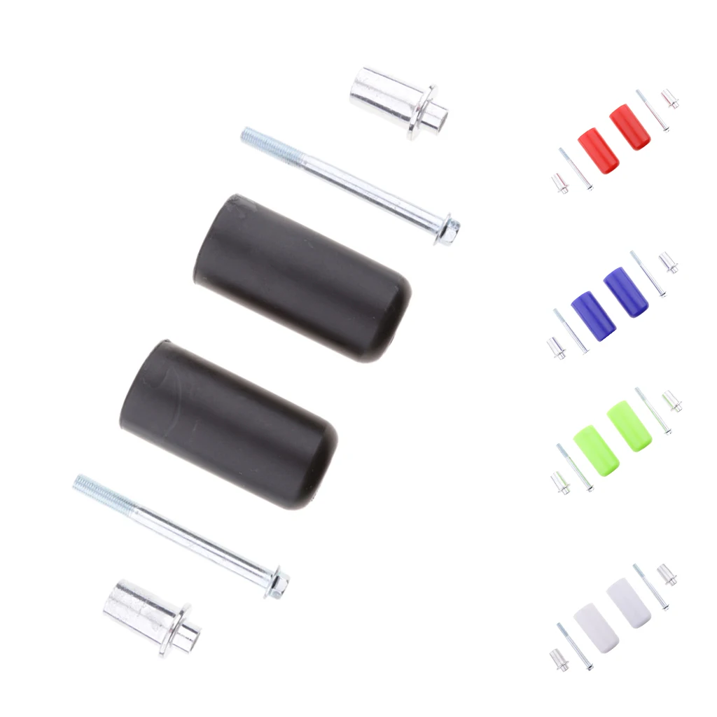 1 Pair Universal No Cut Frame Crash Sliders Protector Kit for Motorcycle | Автомобили и мотоциклы