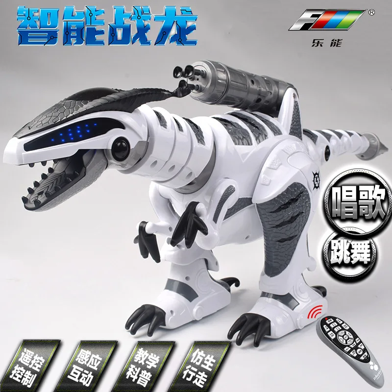 

Smart Remote Control Dinosaur Toy Machinery T-Rex Singing Dancing Walk Sensing Robot Boy Birthday Gift