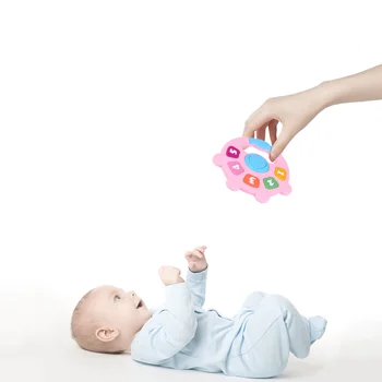 

Baby Silicone Teething Toys Creative Baby Pacifier Teethers with Colorful Number