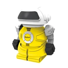 Мини-робот Rc с инфракрасным управлением, мини Развивающие детские игрушки, детский пульт дистанционного управления, боевой робот, музыкальная игрушка, подарок на день рождения, игрушки