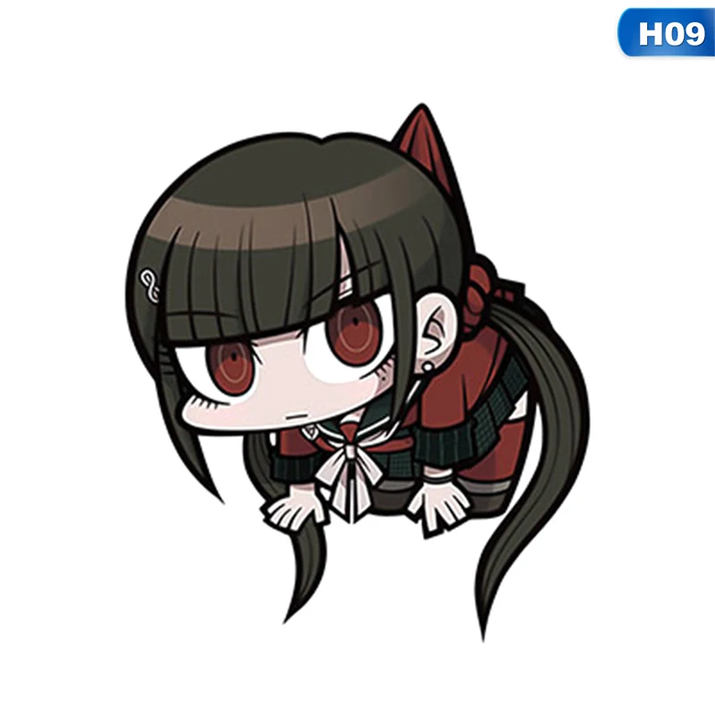 Аниме игра Danganronpa V3 мультфильм брелок Рисунок акриловый двухсторонний прозрачный кулон лучший друг ювелирные изделия фанатов подарок