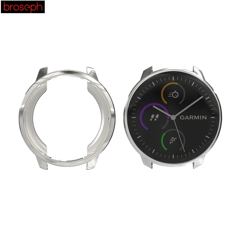 Мягкий защитный чехол из ТПУ для Garmin vivoactive 3 Watch Shell Frame для Garmin Sport Smart протектор для часов чехол