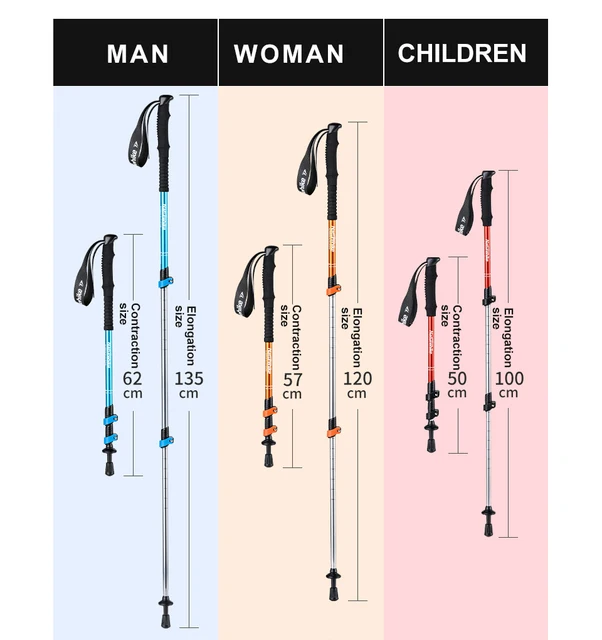 Naturehike Node Adjustable Trekking Pole Ultralight Aluminum