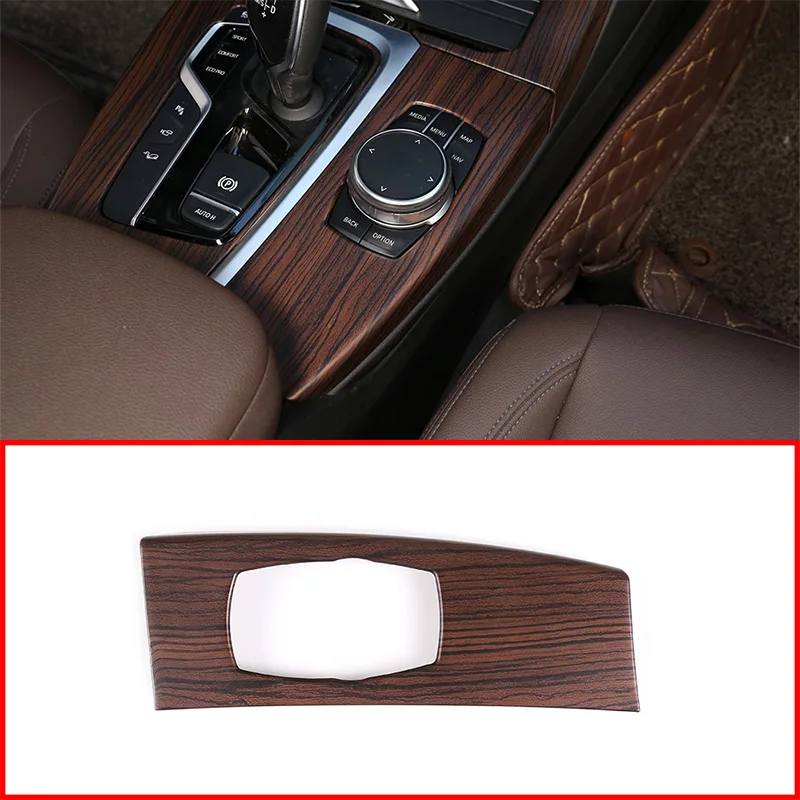 

For BMW X3 X4 G01 G02 2018 2019 2020 Car Interior ABS Multimedia Knob Panel Cover Trim Â Accessories Left Hand Driving