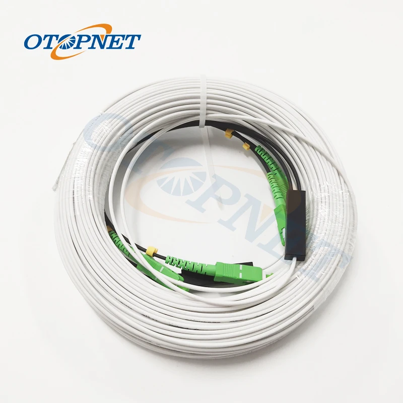 SC APC соединитель одномодовый провод FTTH волоконно-оптический кабель