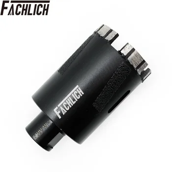 

FACHLICH 1pc Diamond Drilling Core Hole Cutter M14 Connection Laser Welded Dry Diamond Hole Saw Dry Drill Core Bits for Granite