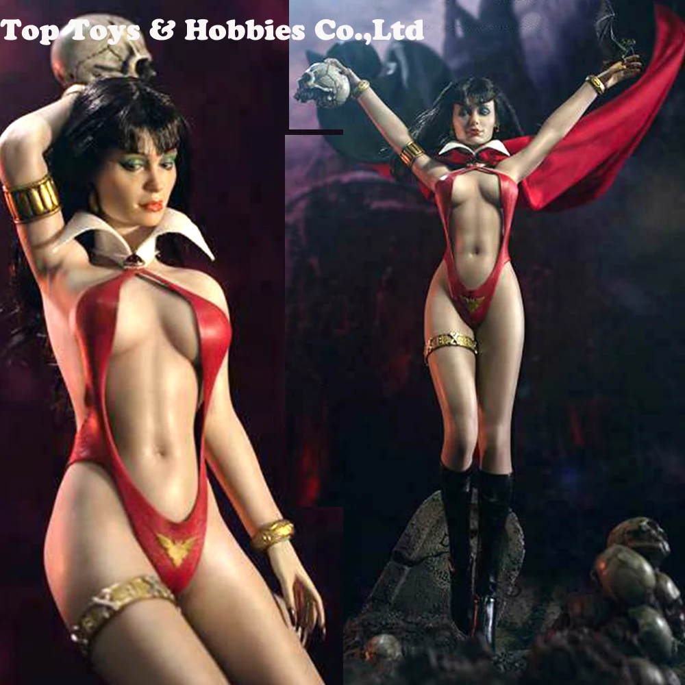

In stock 1/6 Vampirella 50th Anniversary Edition Solider Figure TBLeague PL2019-152 Model Action Figure for Fans Holiday Gift