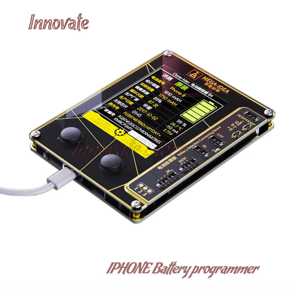 QIANLI батарея ремонт программист для iPhone 5 6 6s 7 7P 8 X XS MAX идентификация ремонт батарея передача данных ремонт инструмент