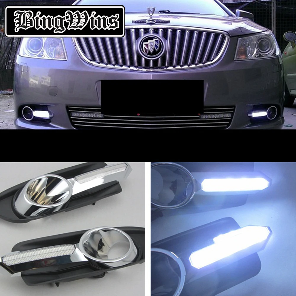 Автомобильный Стайлинг для 09-13 Buick LaCrosse модифицированный led DRL Передняя противотуманная фара в сборе