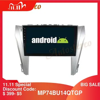 

Android 9.0 Car Head Uint GPS Navigation For Toyota Camry 2014 2015 Auto Stereo Radio Palyer Multimedia Player Screen No DVD CD
