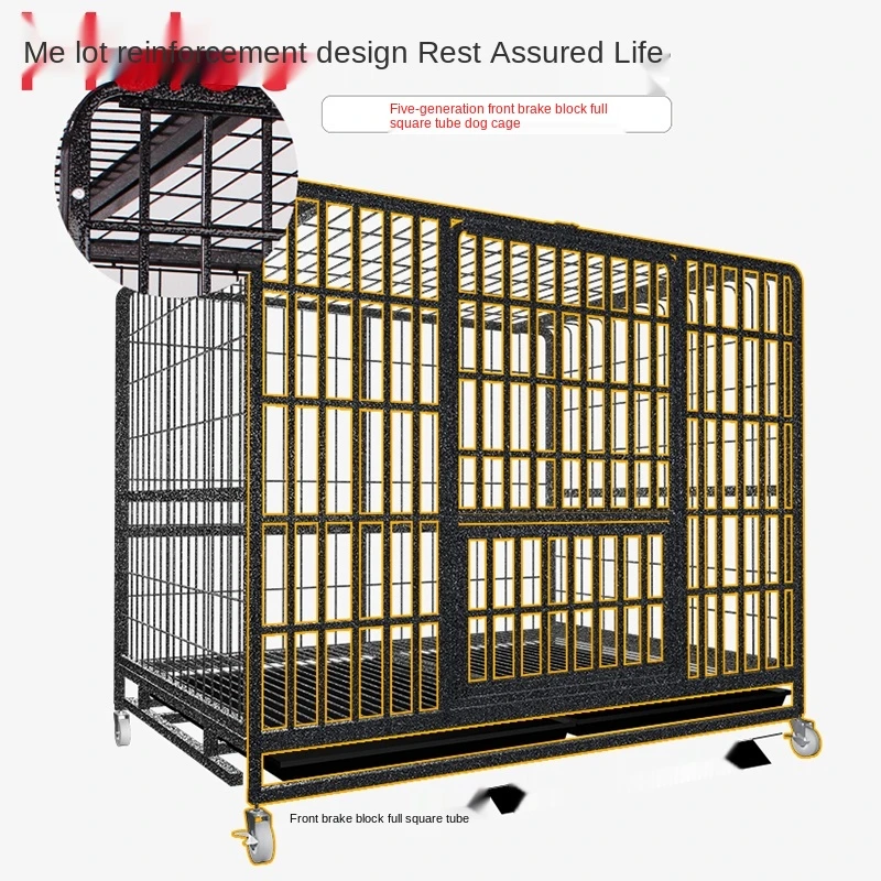 犬用の大きなペット用ケージ 中型 大型 厚手のペット用ケージ 屋内用 小型犬用 Aliexpress Home Garden