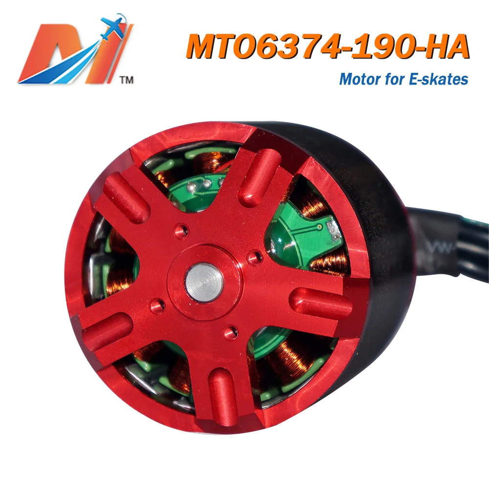 Maytech 6374 190KV Электрический Бесколлекторный двигатель для электрический минискейтборд boosted board