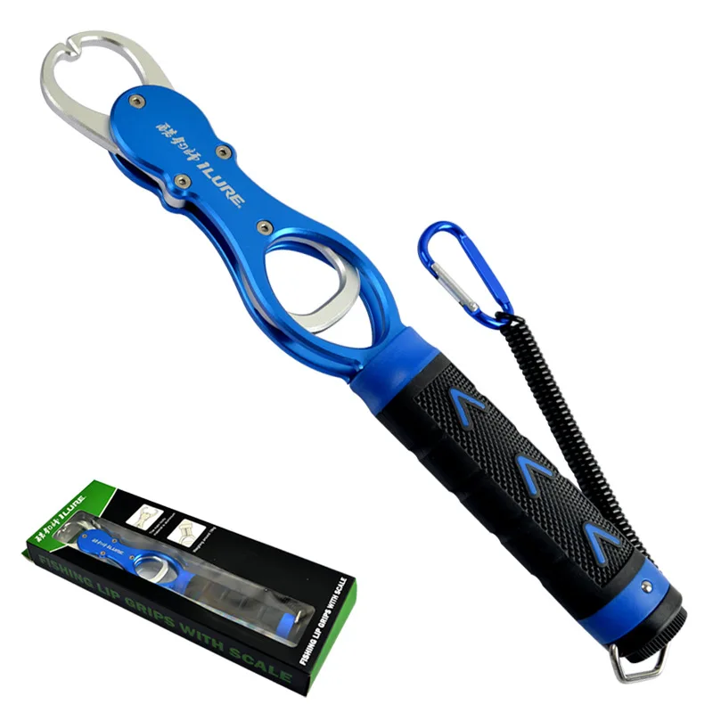 

Ilure with Said Fish Grip Rubber Anti-slip Handle 18Kg Weighing Fish Catching Device jia yu Pliers