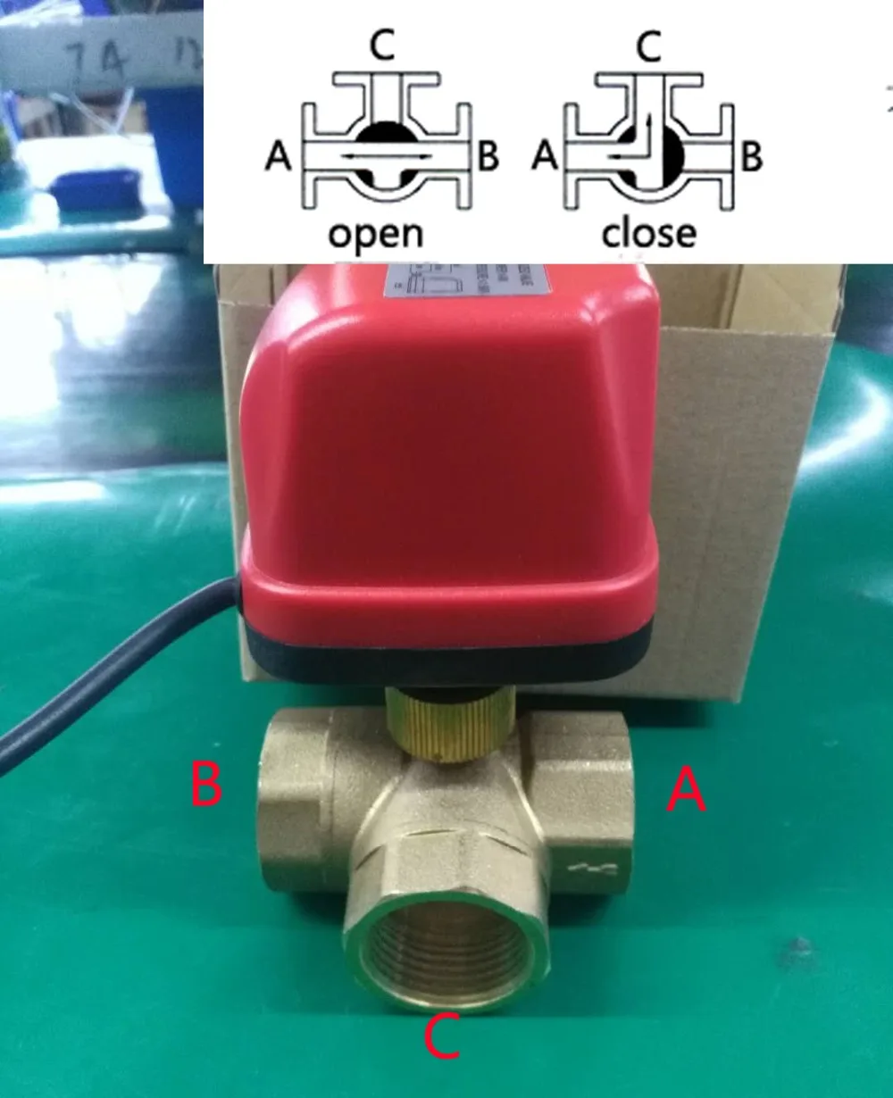 CWX-50P valve flow method