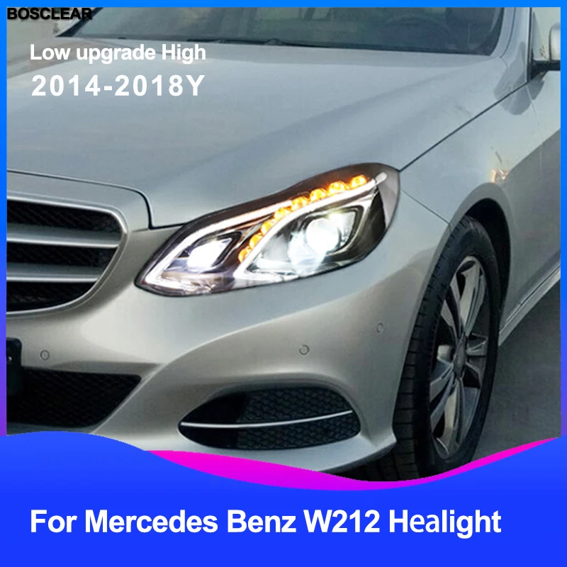 Автомобильная фара для Mercedes Benz E class W211 E240 E200 E280 W212 E180 E200L E260L E300 головного света Hid