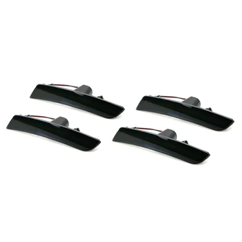 

4Pcs LED Front+Rear Bumper Corner Side Marker Light Lamps for 2016-Up Gen 6 Chevy Camaro