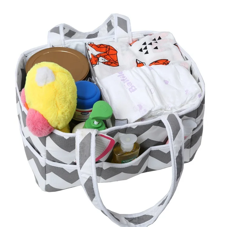 Корзина для хранения подгузников, сумка для подгузников, сумка для детских подгузников, хлопок, моющаяся