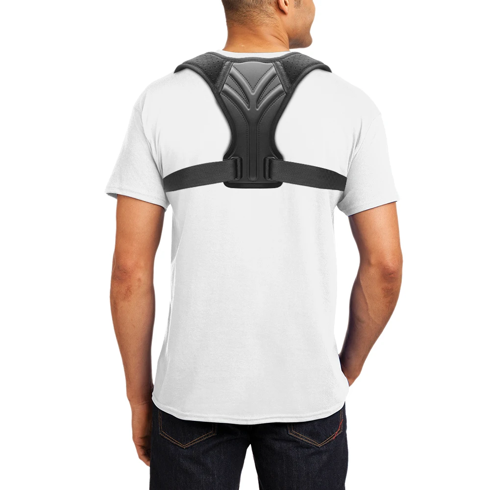Adjustable Posture Corrector For Care Men Women Neck Back Shoulder Straightener Providing Pain Relief Brace Support Beauty | Красота и