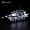 Microworld 3D Metal Puzzle Toys Classic Abrams Tank Model Jigsaw Gift Educational Toy DIY Desktop Christmas Gifts For Adult Teen 4