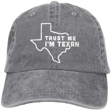 Trust Me I'm Texan Регулируемая Бейсболка унисекс Jeanet