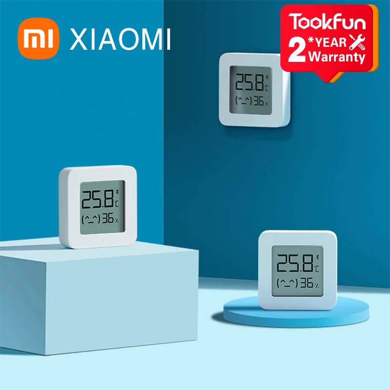 Электронный термометр-гигрометр XIAOMI MIJIA умный бытовой прибор с цифровым