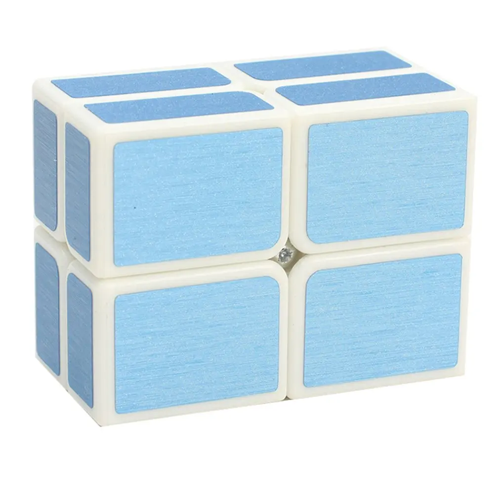 2x2 куб зеркало 2x2x2 волшебный куб 2 слоя скоростной куб с магнитной планкой Прямая поставка профессиональная головоломка игрушка для детей подарок