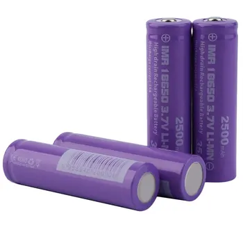 

4pcs High Drain INR 18650 Battery Discharge Current 35A 3.7V High Performance Rechargeable Battery 2500mAh