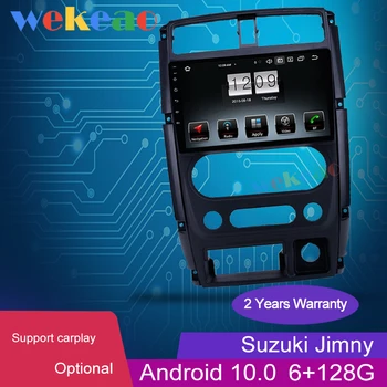 

Wekeao 9'' 1 Din Android 9.0 Car Radio Automotivo For Suzuki Jimny Auto GPS Navigation Car Dvd Player 2007-2018 WIFI 4G Carplay