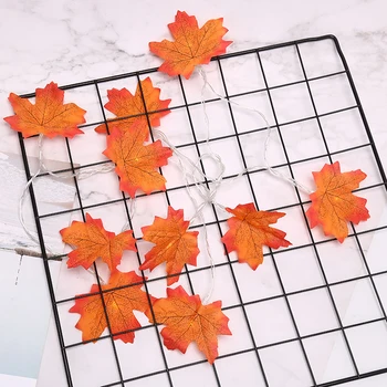 

Maple Leaves LED String Light Battery Operated Autumn Garden Decoration Lighting
