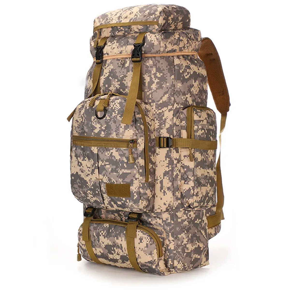 Большой объем 75л, рюкзаки для улицы, тактический рюкзак, военный рюкзак, сумка для мужчин и женщин, армейский спортивный водонепроницаемый рюкзак, сумки