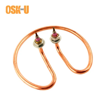 

Copper Heating Element M16 Thread Heater Element 220V 2KW/2.5KW/3KW Electric Heating Tube for Electric Heating Bucket