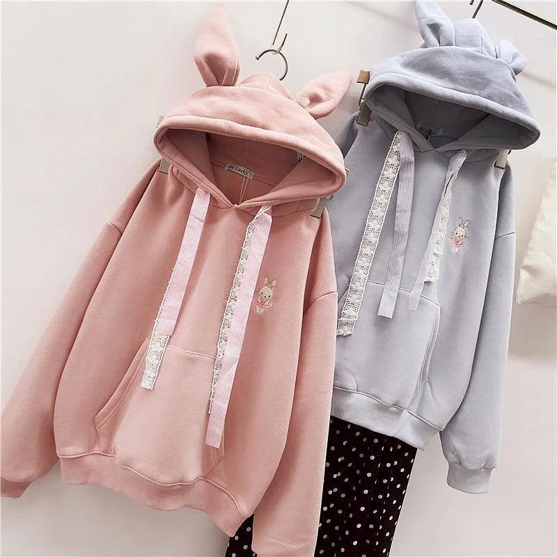 Kawaii Для женщин свободные кофты осень стильная футболка с изображением персонажей видеоигр принт в стиле Харадзюку Толстовка уличная белая негабаритных топы, зимние топы для девочек