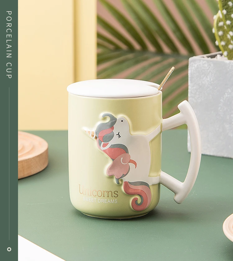 Unicorn Coffee Ceramics Cups