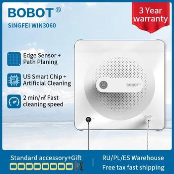 

BOBOT New SINGFEI WIN 3060 Robot Window Cleaner Vacuum Cleaner Robot for home Auto Window Cleaner Smart Planned Routing