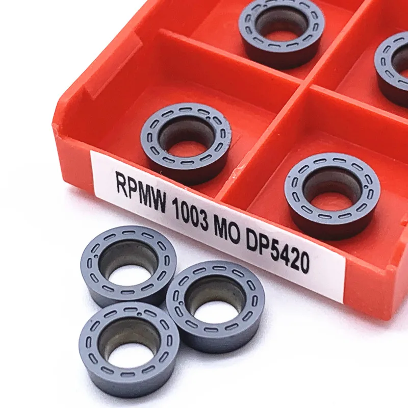 RPMW1003MO DP5320 RPMW1003MO DP5420 high-quality carbide inserts CNC lathe parts tool milling inserts drill press spindle